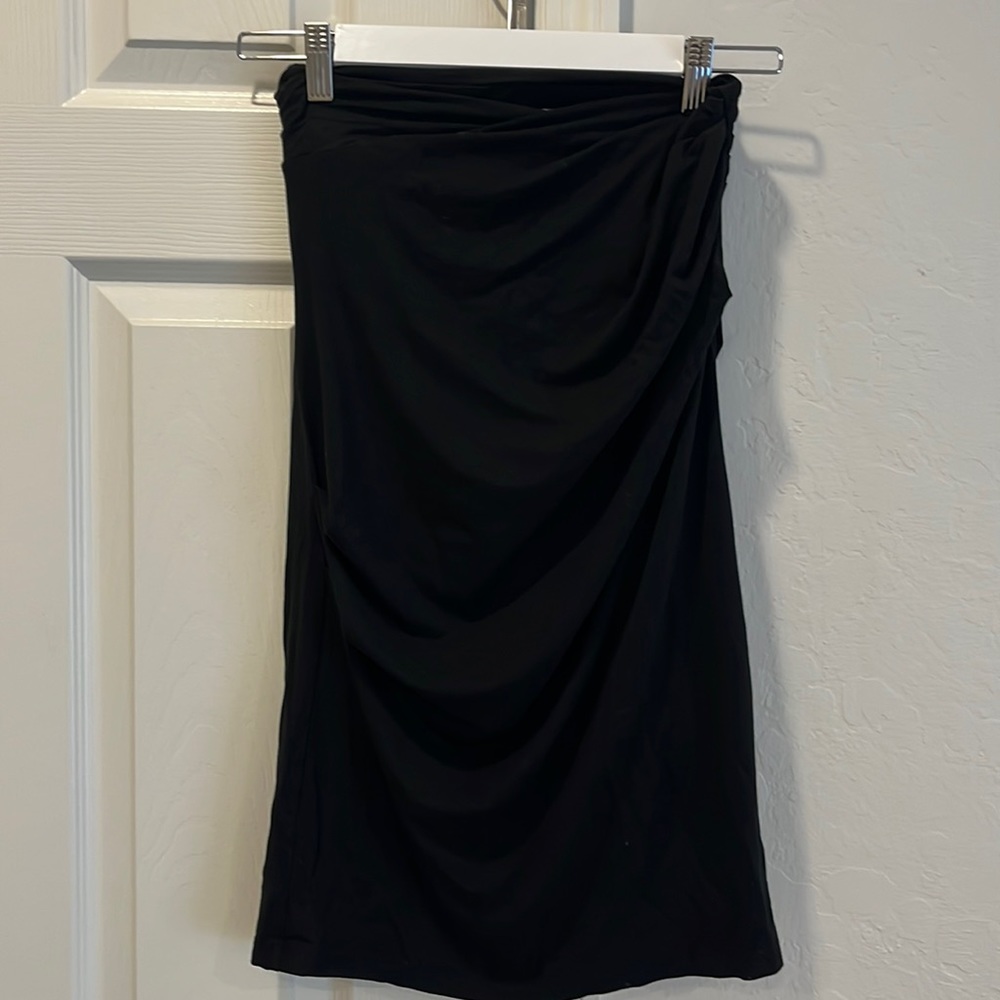 Mm lalfeur black stretch skirt